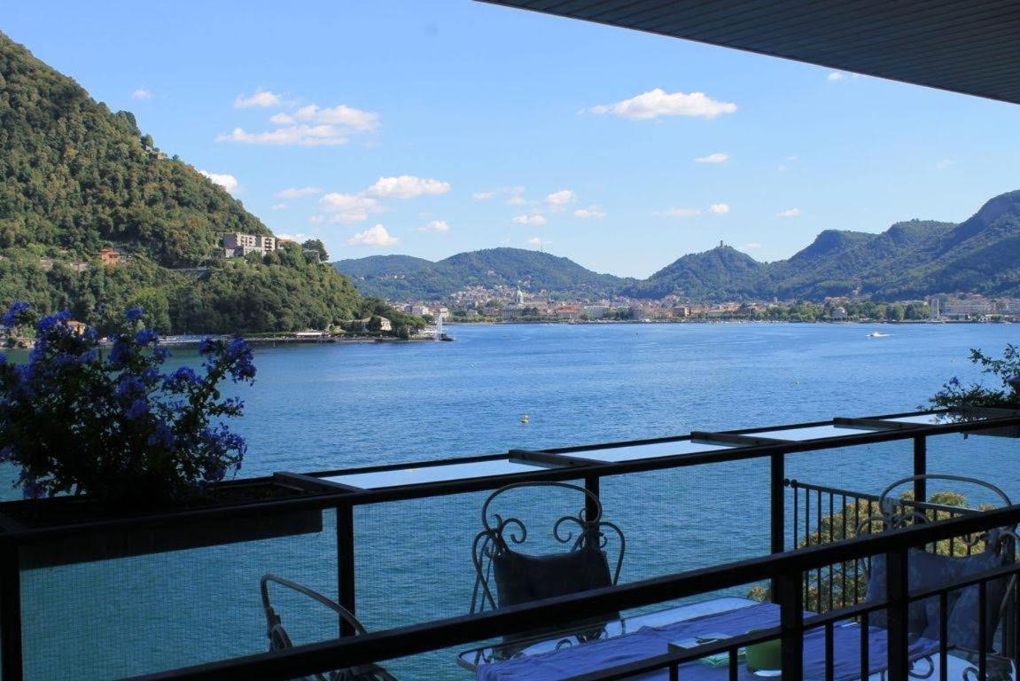 Lakeviewcabin - King Room With Balcony Como Buitenkant foto