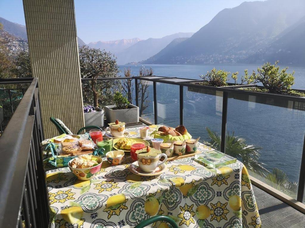 Lakeviewcabin - King Room With Balcony Como Buitenkant foto